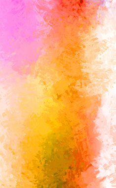 Renkli fırça darbelerinin soyut arkaplanı. fırçalanmış canlı duvar kağıdı. resmedilmiş sanat eseri. Eşsiz ve yaratıcı illüstrasyon.