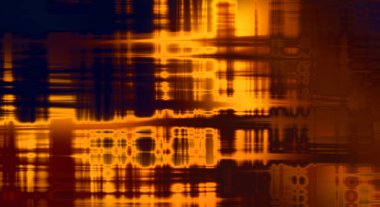 Soyut arkaplan. Yaşlanmış grunge dokusunda geometrik elementler. Farklı renk desenli grafiksel illüstrasyon.