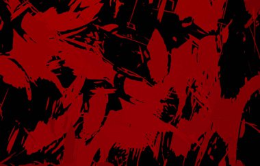 Sanatsal soyut arkaplan. Doku boyalı duvar kağıdı. Boya darbeleriyle yaratıcı bir illüstrasyon. Fırça desenli resim.