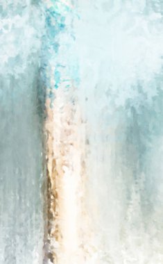 Modern sanat. Renkli çağdaş sanat eserleri. Renkli boya darbeleri. Soyut arkaplanda fırça darbeleri. Fırça boyası. Eşsiz duvar sanatı.