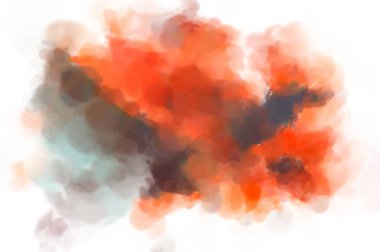 Çılgın suluboya şablonu. Yaratıcı soyutlama. Modern sanat eserleri. 2D çizim. Dijital doku duvar kağıdı. Sanatsal sulu arkaplan malzemesi. 