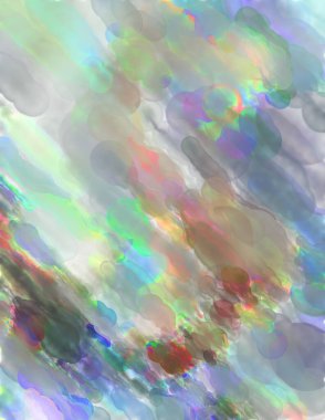 Çağdaş sanat. El yapımı resim. Modern sanat eserleri. Yüzeyde suluboya fırça darbeleriyle resim yapmak. 2D çizim. Sanatsal arkaplan resmi. Tablo üzerinde soyut resim. Renkli doku.