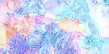 Taranmış Boyalı Soyut Arkaplan. Fırça darbesi ile boyanmış. Boya darbeleri. 2B Görüntü.