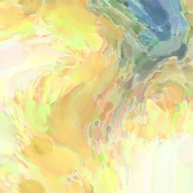 El yapımı sürreal soyut desenli suluboya. Modern sanatsal resim. 2D çizim. Arkaplan boyası karışımı. Yaratıcı duvar sanatı. Çağdaş sanat.