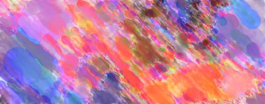 Çağdaş sanat. El yapımı resim. Modern sanat eserleri. Yüzeyde suluboya fırça darbeleriyle resim yapmak. 2D çizim. Sanatsal arkaplan resmi. Tablo üzerinde soyut resim. Renkli doku.