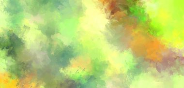 Yaratıcı soyut resim. Artistik fırça darbeleriyle donatılmış. Renkli ve canlı bir illüstrasyon. boyalı sanat.