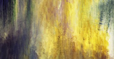 Modern sanat. Renkli çağdaş sanat eserleri. Renkli boya darbeleri. Soyut arkaplanda fırça darbeleri. Fırça boyası. Eşsiz duvar sanatı.