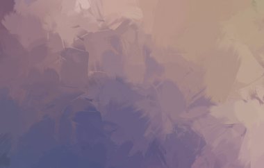 Vahşi fırça darbeleri. Taranmış Boyalı Soyut Arkaplan. Fırça darbesi ile boyanmış. Boya darbeleri. 2B Görüntü.