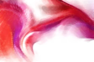 Modern sanat. Renkli çağdaş sanat eserleri. Renkli boya darbeleri. Soyut arkaplanda fırça darbeleri. fırça boyası.