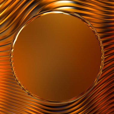 Soyut çerçeveli arkaplan. Renkli, canlı, dalgalı bir duvar kağıdı. Merkezi çerçeveli yaratıcı grafik 2d çizim. Dinamik şekilli modaya uygun sıvı örtüsü.