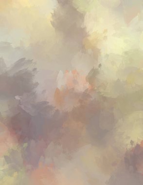 Modern sanat. Taranmış Boyalı Soyut Arkaplan. Fırça darbesi ile boyanmış. Boya darbeleri. 2B Görüntü.