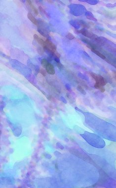 Yumuşak suluboya duvar kağıdı. Hafifçe fırçalanmış renkleri olan sanatsal bir resim. Pastel renkler arkaplana dokunmuş. Soyut duvar sanatı..