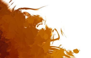 Duvar sanatı Eşsiz ve yaratıcı illüstrasyon. Fırça darbesi ile boyanmış. Renkli fırça darbelerinin soyut arkaplanı. Fırçalanmış canlı duvar kâğıdı. Boyalı sanatsal yaratım.