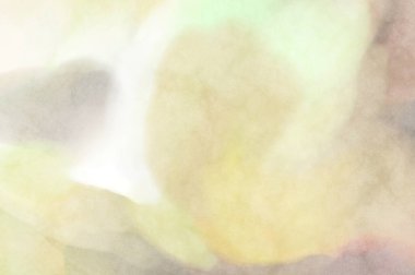 Yumuşak suluboya duvar kağıdı. Hafifçe fırçalanmış renkleri olan sanatsal bir resim. Pastel renkler arkaplana dokunmuş. Soyut duvar sanatı..