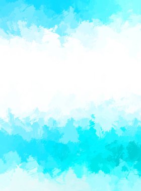 Canlı fırça darbeleriyle boyanmış. Renkli desenli resim. Fırçalanmış duvar kağıdını boya.