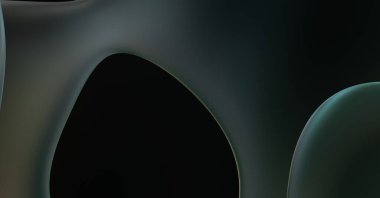 Soyut arkaplan. Değişken renk değişim dalgaları, dinamik hareketlerle. Işık dalgalarının neon renkli soyut tasarımı. Duvar kağıdı, afiş, arkaplan, kart, kitap illüstrasyonu, web sitesi.