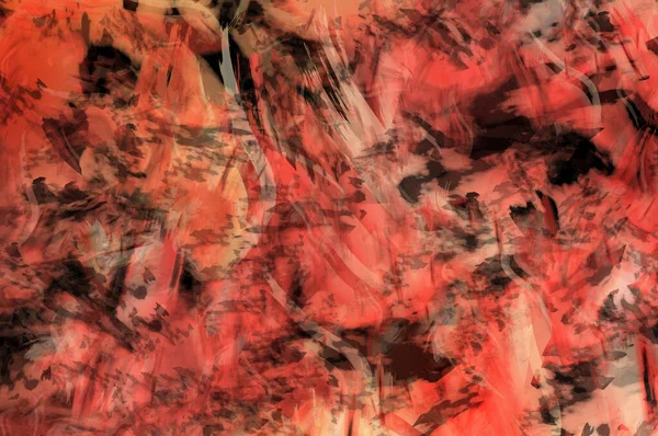 Modern sanat. Taranmış Boyalı Soyut Arkaplan. Fırça darbesi ile boyanmış. Boya darbeleri. 2B Görüntü