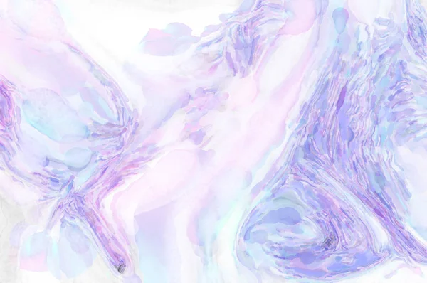 Modern fırça darbeleri. Pastel renklerde suluboya resim. Poster, duvar sanatı, afiş, kart, kitap kapağı veya ambalaj için sakinleştirici kompozisyonun yumuşak renkli çizimi. 