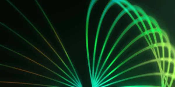 Neon Színes Absztrakt Design Fényhullámok Digitális Háttér Neon Fény Ragyogó — Stock Fotó
