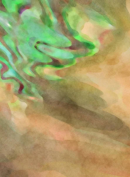 El yapımı sürreal soyut desenli suluboya. Modern sanatsal resim. 2D çizim. Arkaplan boyası karışımı. Yaratıcı duvar sanatı. Çağdaş sanat