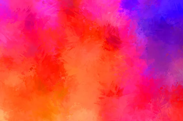 Ilustrație Accidente Vasculare Cerebrale Colorate Pictură Decorativă Textură Vibrant Vopsea — Fotografie, imagine de stoc