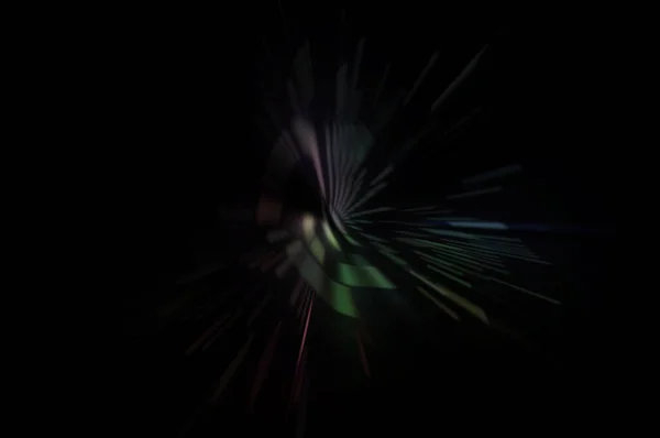 未来型レンズフレア 輝く粒子と線で光爆発星 美しい抽象的な光線背景 — ストック写真