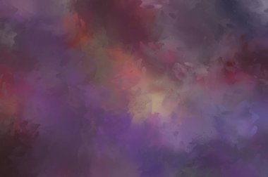 Sanatsal soyut arkaplan. Doku boyalı duvar kağıdı. Boya darbeleriyle yaratıcı bir illüstrasyon. Fırça desenli resim.