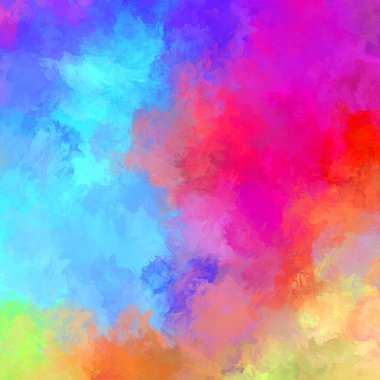 Boya darbeleri. 2D İllüstrasyon. Taranmış Boyalı Soyut Arkaplan. Fırça darbesi ile boyanmış. Modern sanat.