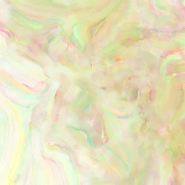 Pastel renklerde suluboya resim. Poster, duvar sanatı, afiş, kart, kitap kapağı ya da ambalaj için rahatlatıcı kompozisyonun yumuşak renkli çizimi. Modern fırça darbeleri resim.