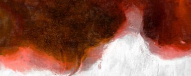 Soyut arkaplanda pürüzlü fırça darbeleri. Fırça boyası. Renkli boya darbeleri. Eşsiz duvar sanatı. Tuvaldeki modern sanat. Renkli çağdaş sanat eserleri. 