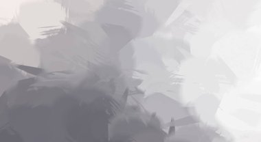 Vahşi fırça darbeleri. Taranmış Boyalı Soyut Arkaplan. Fırça darbesi ile boyanmış. Boya darbeleri. 2B Görüntü.