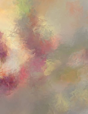 Boya darbeleri. 2D İllüstrasyon. Taranmış Boyalı Soyut Arkaplan. Fırça darbesi ile boyanmış. Modern sanat.