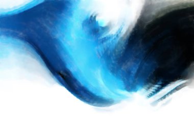 Modern sanat. Renkli çağdaş sanat eserleri. Renkli boya darbeleri. Soyut arkaplanda fırça darbeleri. fırça boyası.