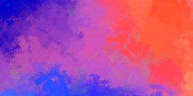 resmedilmiş sanat eseri. fırçalanmış canlı duvar kağıdı. Eşsiz ve yaratıcı illüstrasyon. Renkli fırça darbelerinin soyut arkaplanı. 