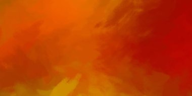 Taranmış Boyalı Soyut Arkaplan. Vahşi kaotik fırça darbeleri. Boya darbeleri. 2D İllüstrasyon. Fırça darbeli resim.