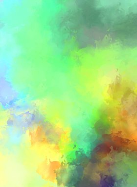 Sanatsal canlılık ve renkli duvar kağıdı. Taranmış Soyut Arkaplan. Fırça darbeli resim. 