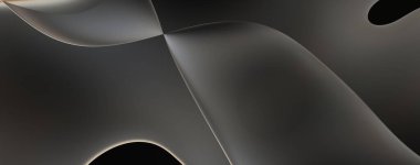 Soyut arkaplan. Değişken renk değişim dalgaları, dinamik hareketlerle. Işık dalgalarının neon renkli soyut tasarımı. Duvar kağıdı, afiş, arkaplan, kart, kitap illüstrasyonu, web sitesi.