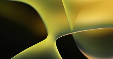 Soyut arkaplan. Değişken renk değişim dalgaları, dinamik hareketlerle. Işık dalgalarının neon renkli soyut tasarımı. Duvar kağıdı, afiş, arkaplan, kart, kitap illüstrasyonu, web sitesi.