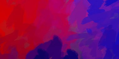 resmedilmiş sanat eseri. fırçalanmış canlı duvar kağıdı. Eşsiz ve yaratıcı illüstrasyon. Renkli fırça darbelerinin soyut arkaplanı. 