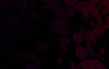 Vahşi fırça darbeleriyle yaratıcı soyut resim. Artistik fırça darbeleriyle donatılmış. Renkli ve canlı bir tasvir. Boyalı sanat.