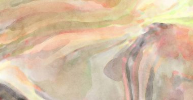 El yapımı sürreal soyut desenli suluboya. Modern sanatsal resim. 2D çizim. Arkaplan boyası karışımı. Yaratıcı duvar sanatı. Çağdaş sanat