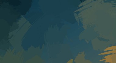 Fırça darbesi ile boyanmış. Sanatsal canlılık ve renkli duvar kâğıdı. Kaotik resim. Taranmış Boyalı Soyut Arkaplan. 