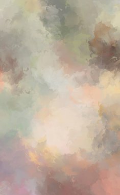 Sanatsal soyut arkaplan. Doku boyalı duvar kağıdı. Boya darbeleriyle yaratıcı bir illüstrasyon. Fırça desenli resim.