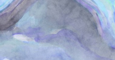 El yapımı sürreal soyut desenli suluboya. Modern sanatsal resim. 2D çizim. Arkaplan boyası karışımı. Yaratıcı duvar sanatı. Çağdaş sanat