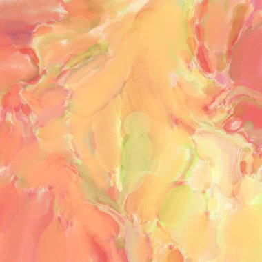 Soyut doku. Yüzeyde etkileyici el yapımı suluboya. Suluboya fırça darbeleri. Modern sanat. Çok renkli arkaplan. Çağdaş duvar sanatı. Renkli bir fon. 2d illüstrasyon.