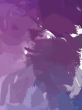 Renkli fırça darbelerinin 2B çizimi. Dekoratif doku resmi. Canlı boya desenli arka plan. Kaotik fırça darbeleri resim.