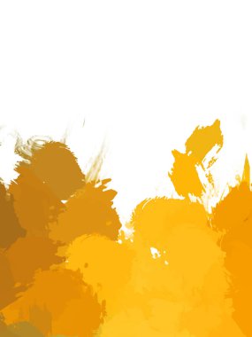 Taranmış Boyalı Soyut Arkaplan. Vahşi kaotik fırça darbeleri. Boya darbeleri. 2D İllüstrasyon. Fırça darbeli resim. 