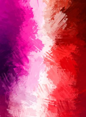 Modern sanat. Taranmış Boyalı Soyut Arkaplan. Fırça darbesi ile boyanmış. Boya darbeleri. 2B Görüntü.