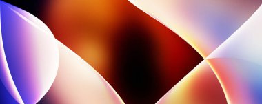 Soyut arkaplan. Değişken renk değişim dalgaları, dinamik hareketlerle. Işık dalgalarının neon renkli soyut tasarımı. Duvar kağıdı, afiş, arkaplan, kart, kitap illüstrasyonu, web sitesi.