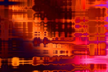 Soyut arkaplan. Yaşlanmış grunge dokusunda geometrik elementler. Farklı renk desenli grafiksel illüstrasyon.